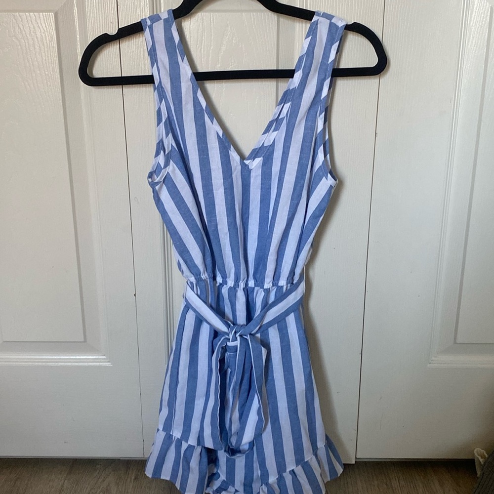 NWOT Striped Romper